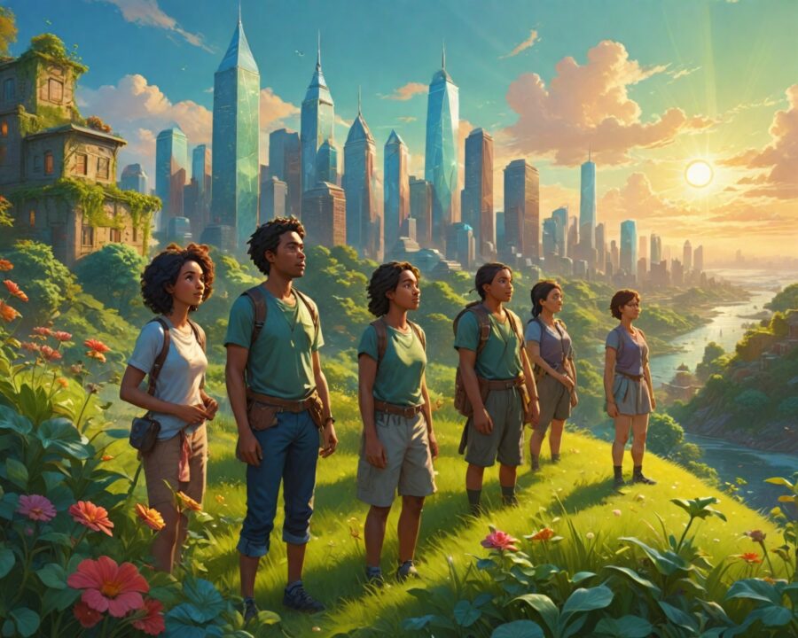 how future humans will relate to Earth in a changing world