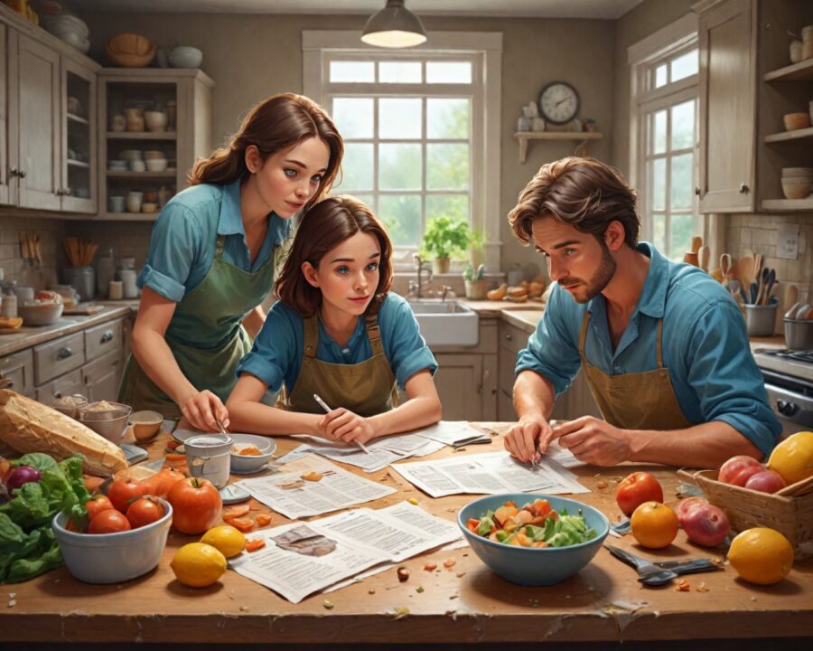 how to plan weekly meals on a budget and save money